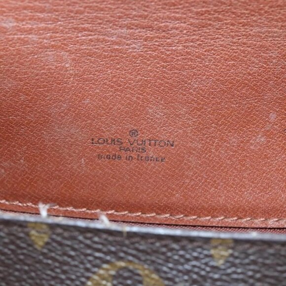 LOUIS VUITTON Monogram Saint Cloud MM Shoulder Bag M51243 LV Auth 118946 - Picture 10 of 16